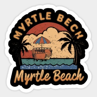 myrtle beach Sticker